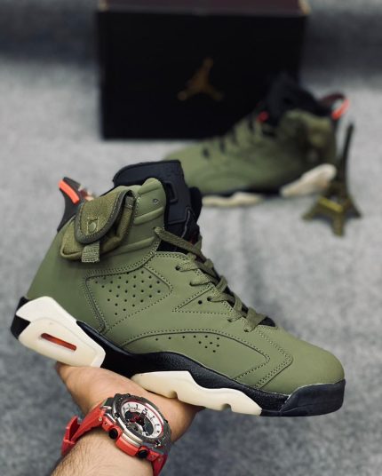 Jordan 6 Retro Travis Scott Olive