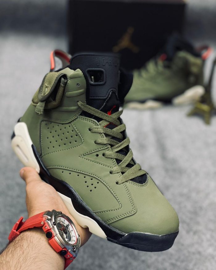 Jordan 6 Retro Travis Scott Olive